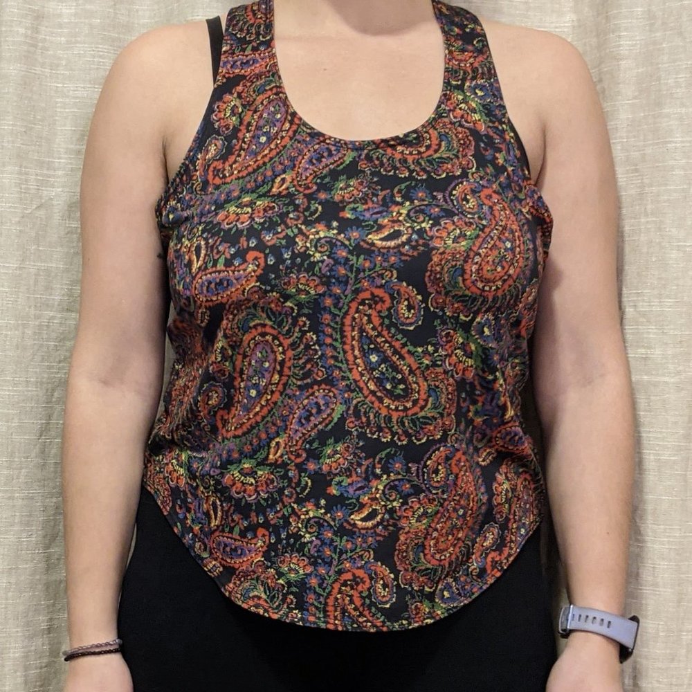 Paisley Racerback Tank